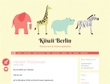 Tablet Screenshot of kiiwii-berlin.de